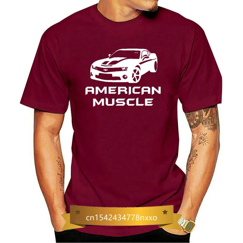 

Men T shirt American Muscle Car Camaro Ss Fast Furious s Cool Funny T Shirt funny t-shirt novelty tshirt women