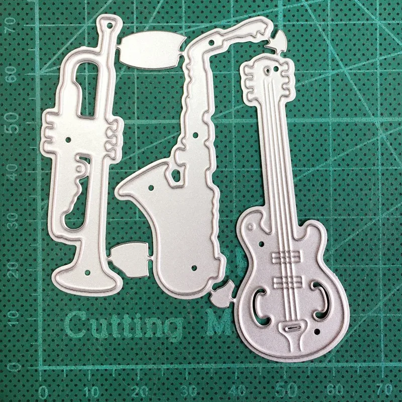 

Craft dies Horn Texas Guitar Metal Cutting Dies For DIY Scrapbooking dies Stamp Cards Decorative Embossing Folder Stencils dies