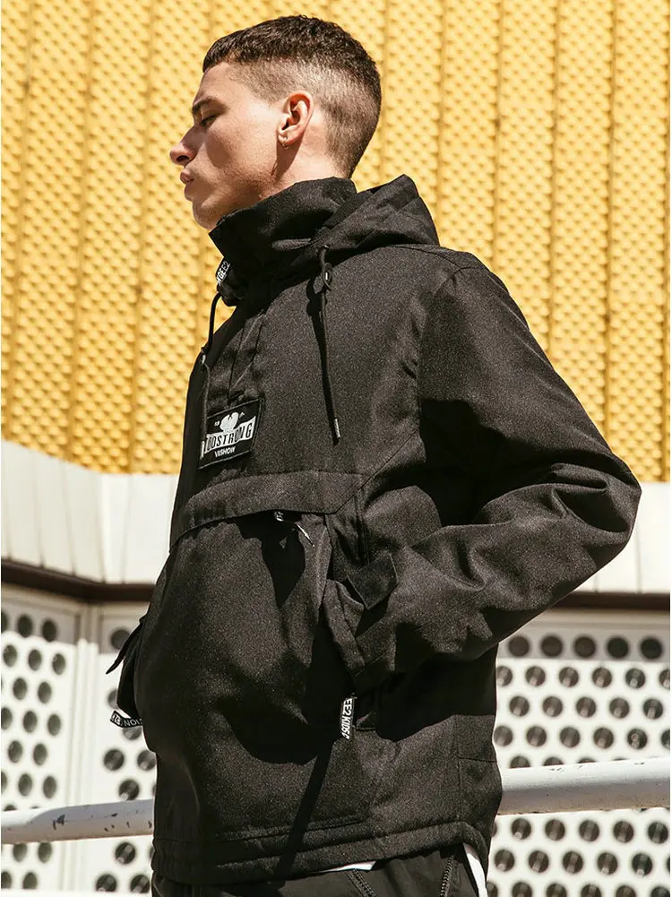 VIISHOW зимние куртки с капюшоном мужские Брендовые Veste Homme Hiver парка для мужчин