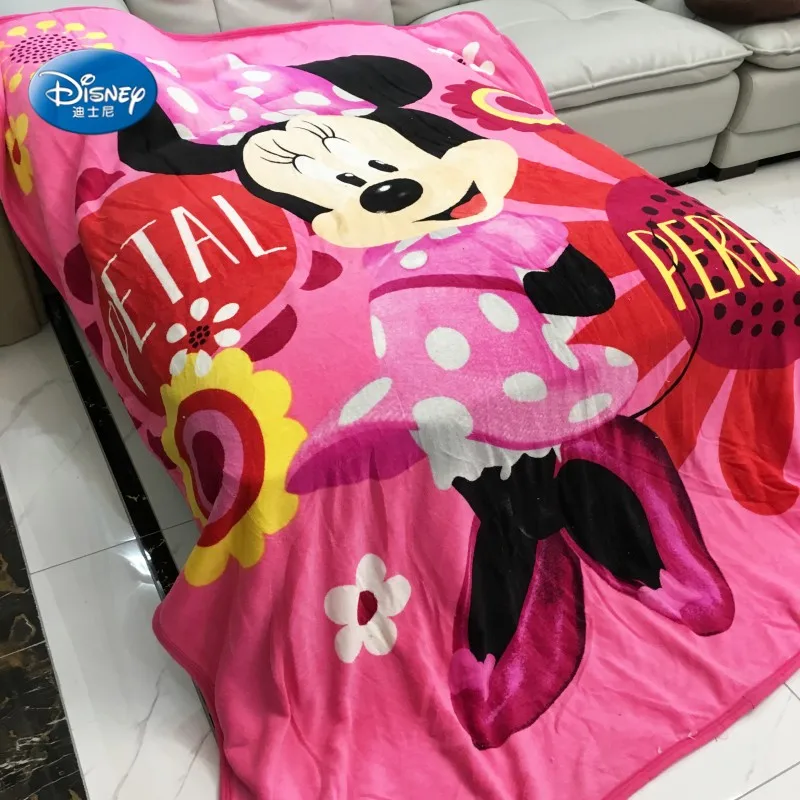 Disney в виде анимационной рыжей Минни Маус Плюшевые Спальный Одеяло крышки 150x200 см