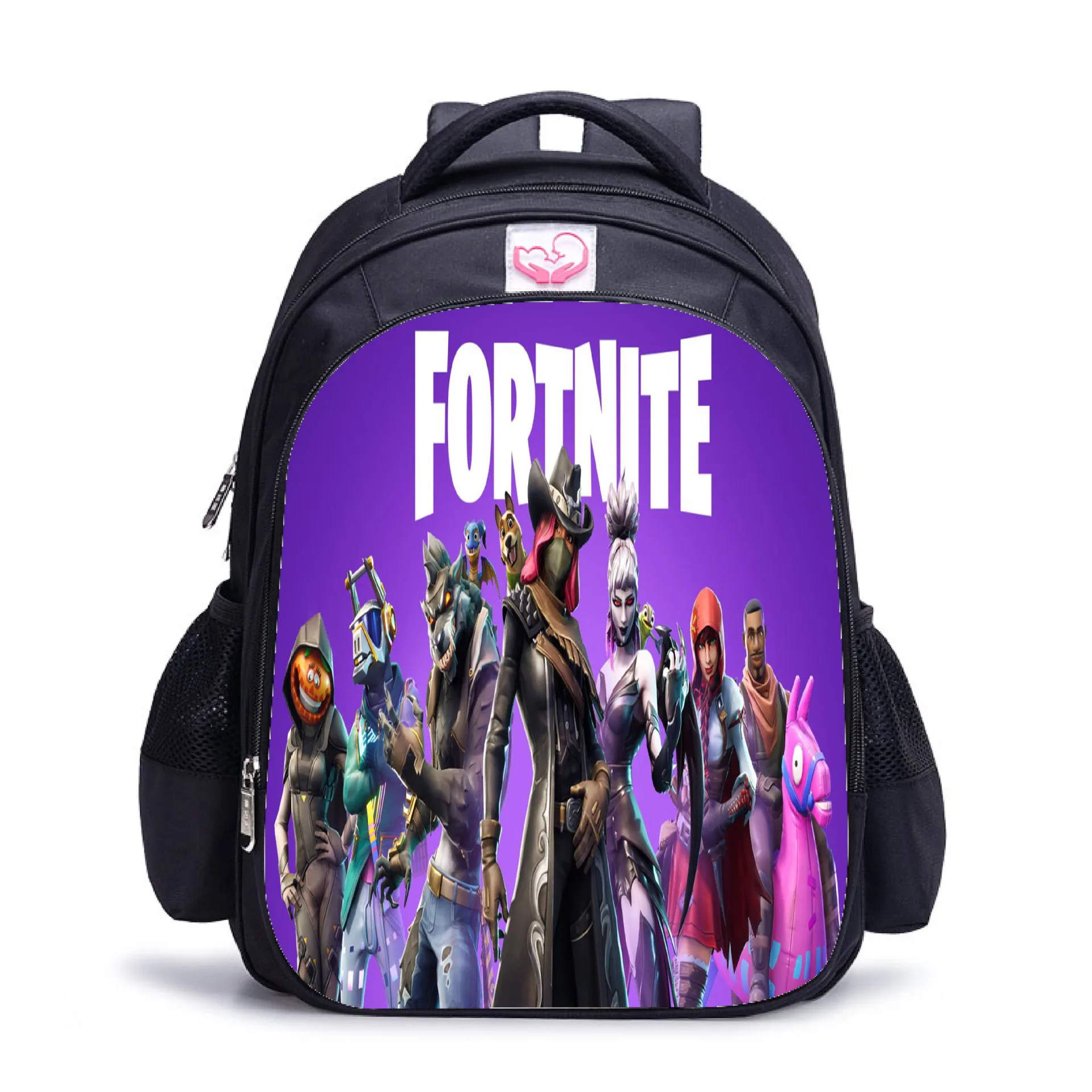 Школьные ранцы Fortnite для мальчиков и девочек 16 дюймов рюкзаки учеников начальной