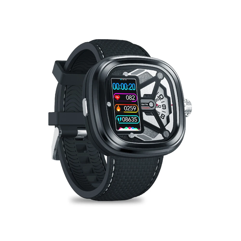 Health Manage Hybrid 2 Dual Smartwatch пульсометр кровяное давление монитор здоровья 50 м