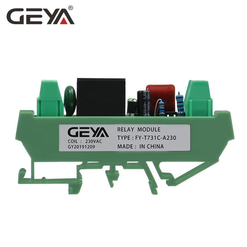 Бесплатная доставка GEYA 1 способ релейный модуль 12V 24V 230V Силовые транзисторы NPN PNP
