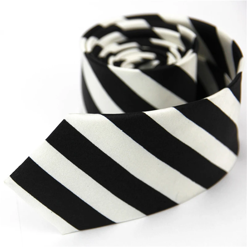 Тонкий галстук Мужские аксессуары Свадебный узкий для мужчин жаккардовый тканый