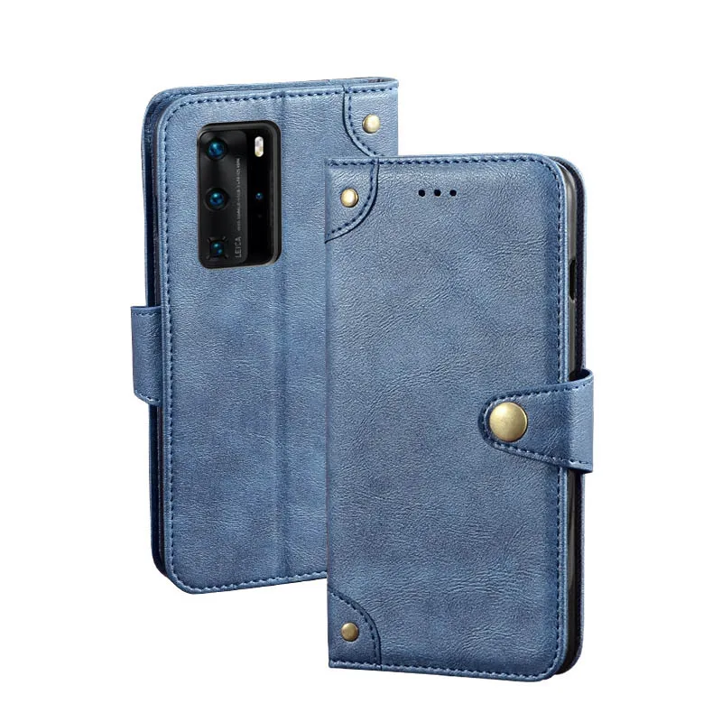 

Чехол-Кошелек для Huawei P40 Pro, кожаный чехол-книжка, Винтажный чехол для телефона, чехол для huawei P40 Pro book 360, полный корпус