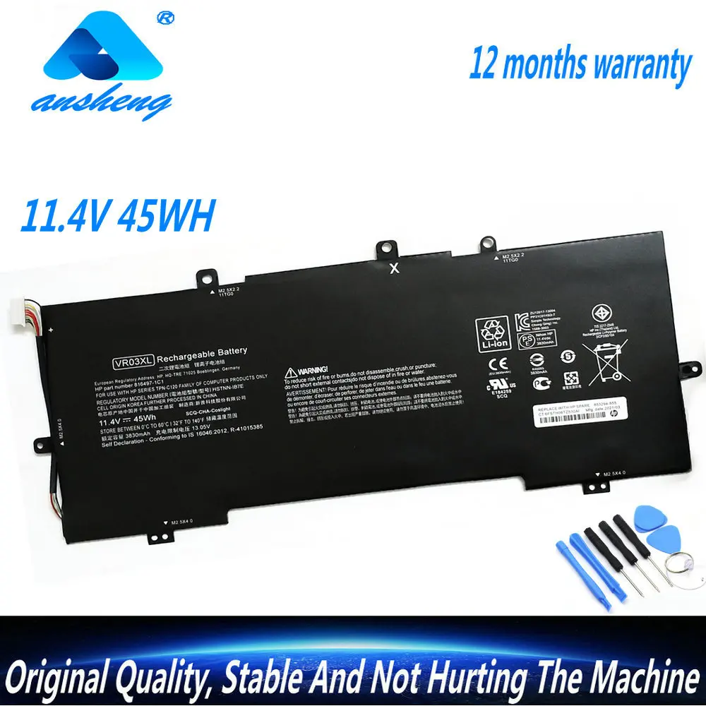 НОВЫЙ аккумулятор для ноутбука VR03XL HP Pavilion Envy 13-D Series 13-d096UR 13-d036NZ 13-D046TU 13-D051TU 13-D006TU