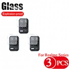 Закаленное стекло 3 шт. для Realme Narzo 30 5G 30Pro 30A 8s Pro 5G 7i 6i Pro, защитные пленки для объектива камеры C25Y C25s C21Y, задняя пленка