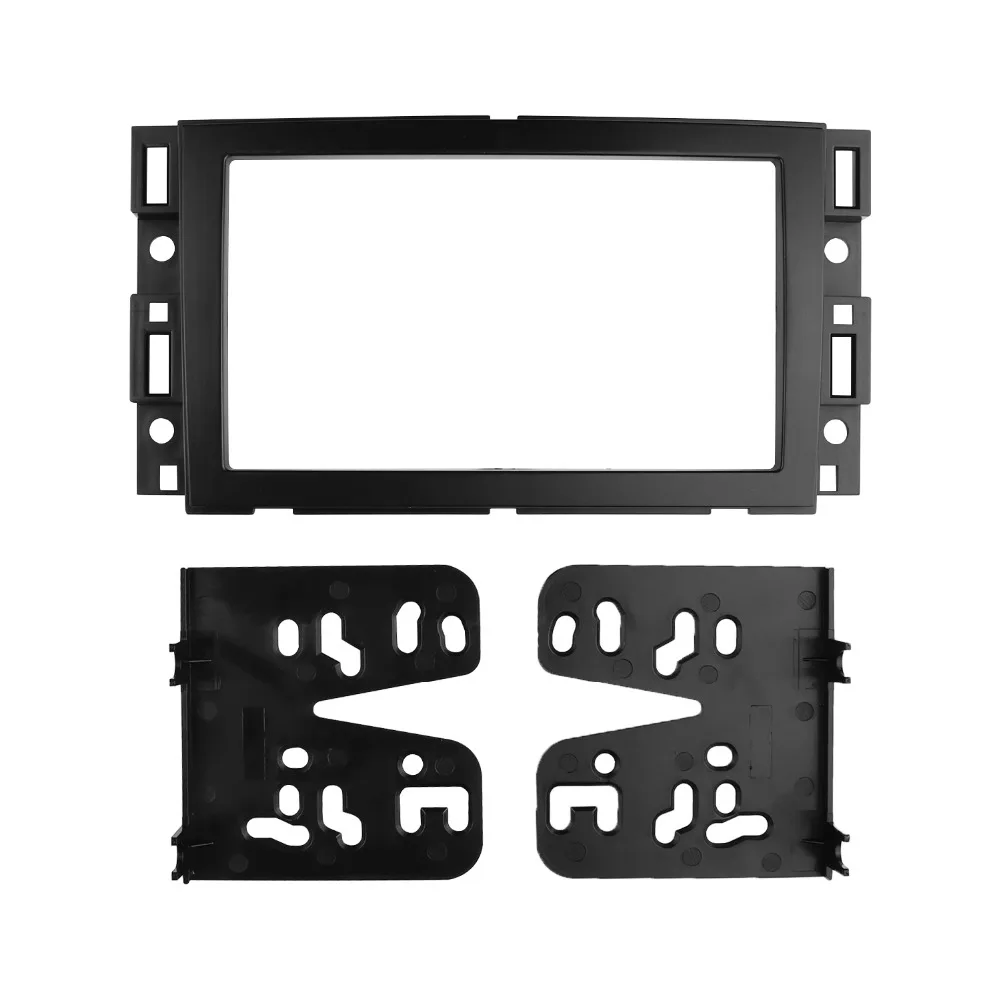 Двойной Din фасции для BUICK Enclave Lucerne GMC Acadia радио gps стерео панель приборная панель отделка комплект окруженный рамка Крышка