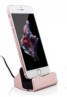 Rose Gold Микро Синхронизация данных зарядная док-станция настольное зарядное устройство USB кабель для samsung Galaxy S4 J5 Note 4 Oneplus LG Android - Тип штекера: Rose Gold