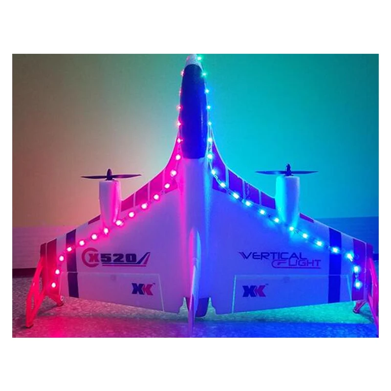 Квадрокоптер Wltoys XK X520 радиоуправляемый самолет 6 каналов 3D/6G с Wi Fi