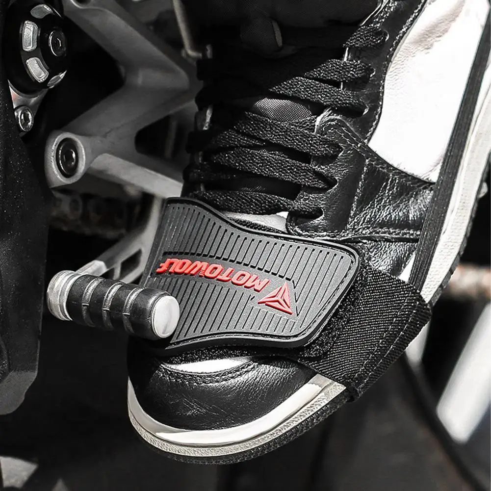 Motorcycle Rider Knight Gear Shift Shoe Cover Non-Slip Anti-Scratch Foot Boot Protector Outdoor Riding Aids | Автомобили и