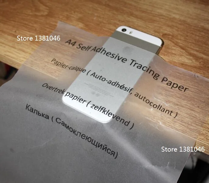 

Size A4 Printable Self Adhesive Tracing Paper Sticker Vellum For Sketching Drawing Craft 5/10/50 - You Choose Quantity