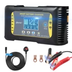 Автомобильное зарядное устройство HTRC 12 В24 В 10 А для литиевых, свинцово-кислотных, свинцово-кислотных аккумуляторов LiFePO4 AGM, зарядное устройство для мотоциклов