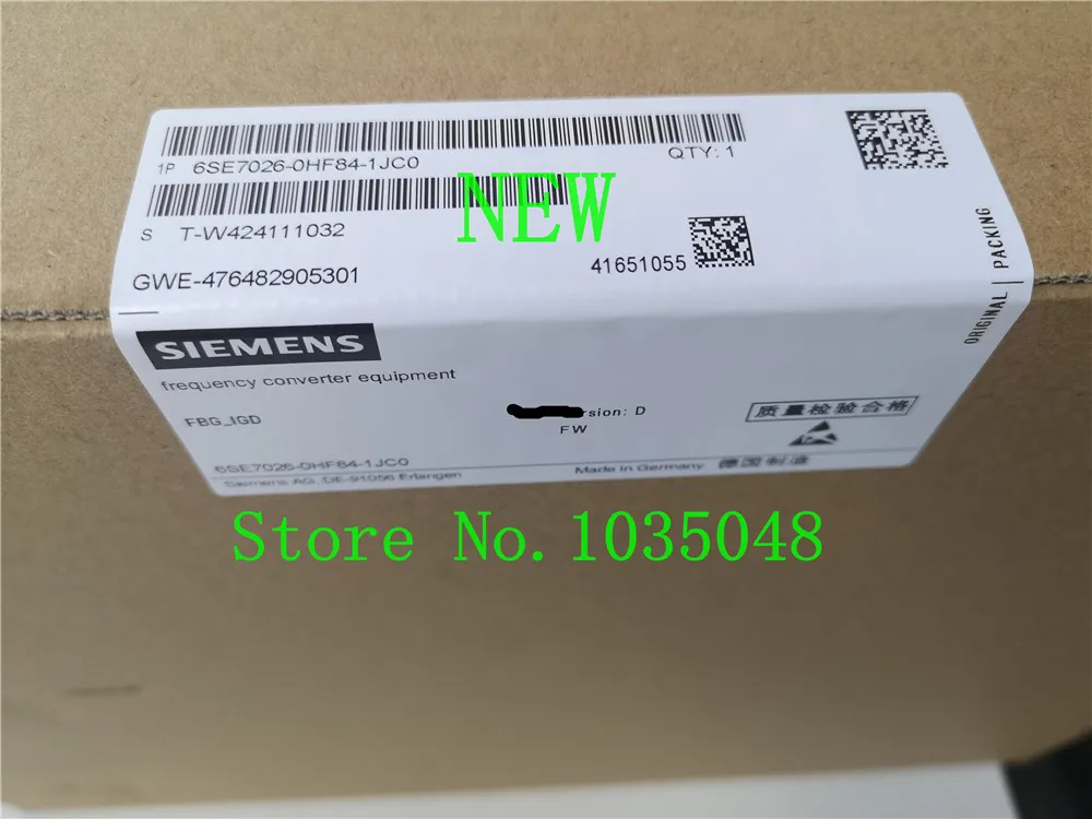 

1P 6SE7026-0HF84-1JC0 New Fast Delivery