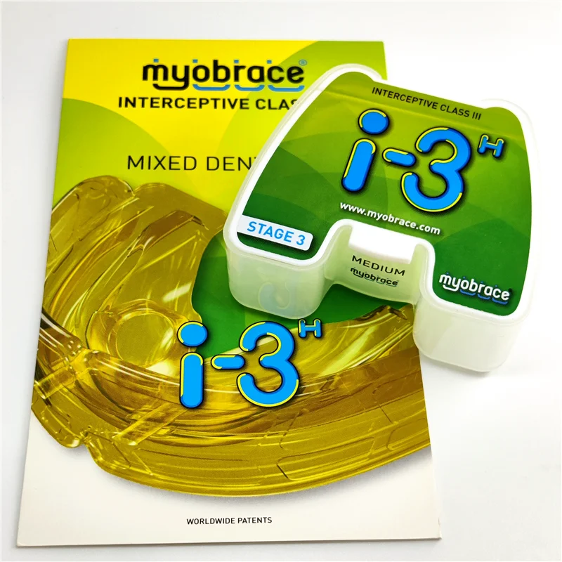 

I3H Dental Trainer Brace Myobrace Orthodontic Teeth Trainer Appliance I3H Hard Ages 5 to 8/MRC I3H Trainer Anti-Bite