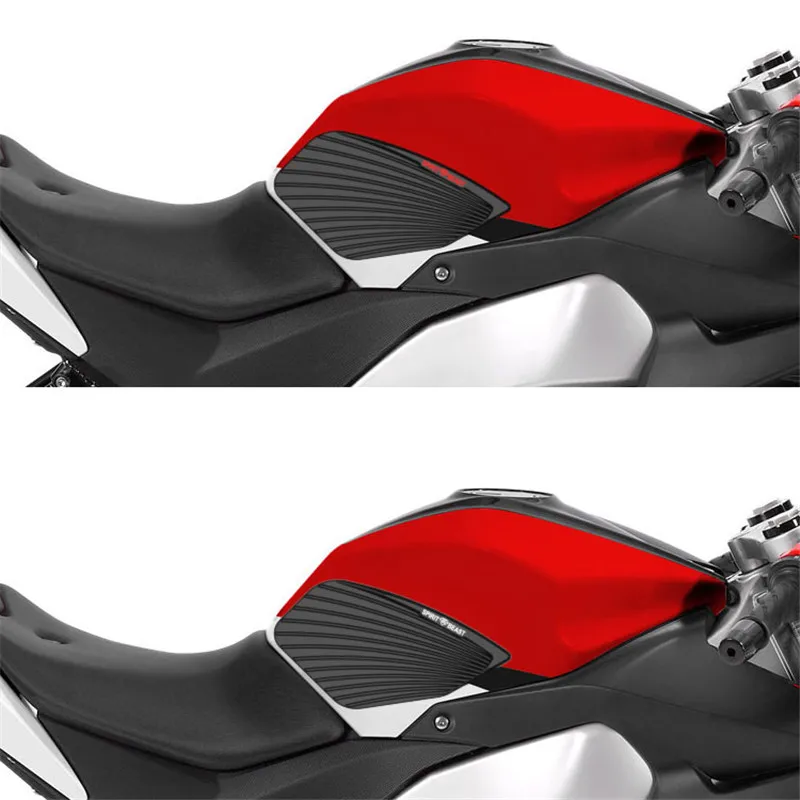 

Rubber Accessories Motorcycle Gas Fuel Tank Rubber Sticker For Aprilia GPR150 Protector Moto Side Tank Knee Grip Pad Grip Decal