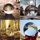 1 шт. искусственный кристально-прозрачный стеклянный хрустальный шар, лечебная Сфера, реквизит для фотографии, декор для Lensball, подарок L * 5