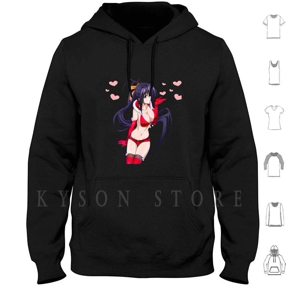 

High School Dxd Akeno Kiss Hoodie long sleeve Anime High School Dxd Highschooldxd High School Dxd Saison 4 Manga