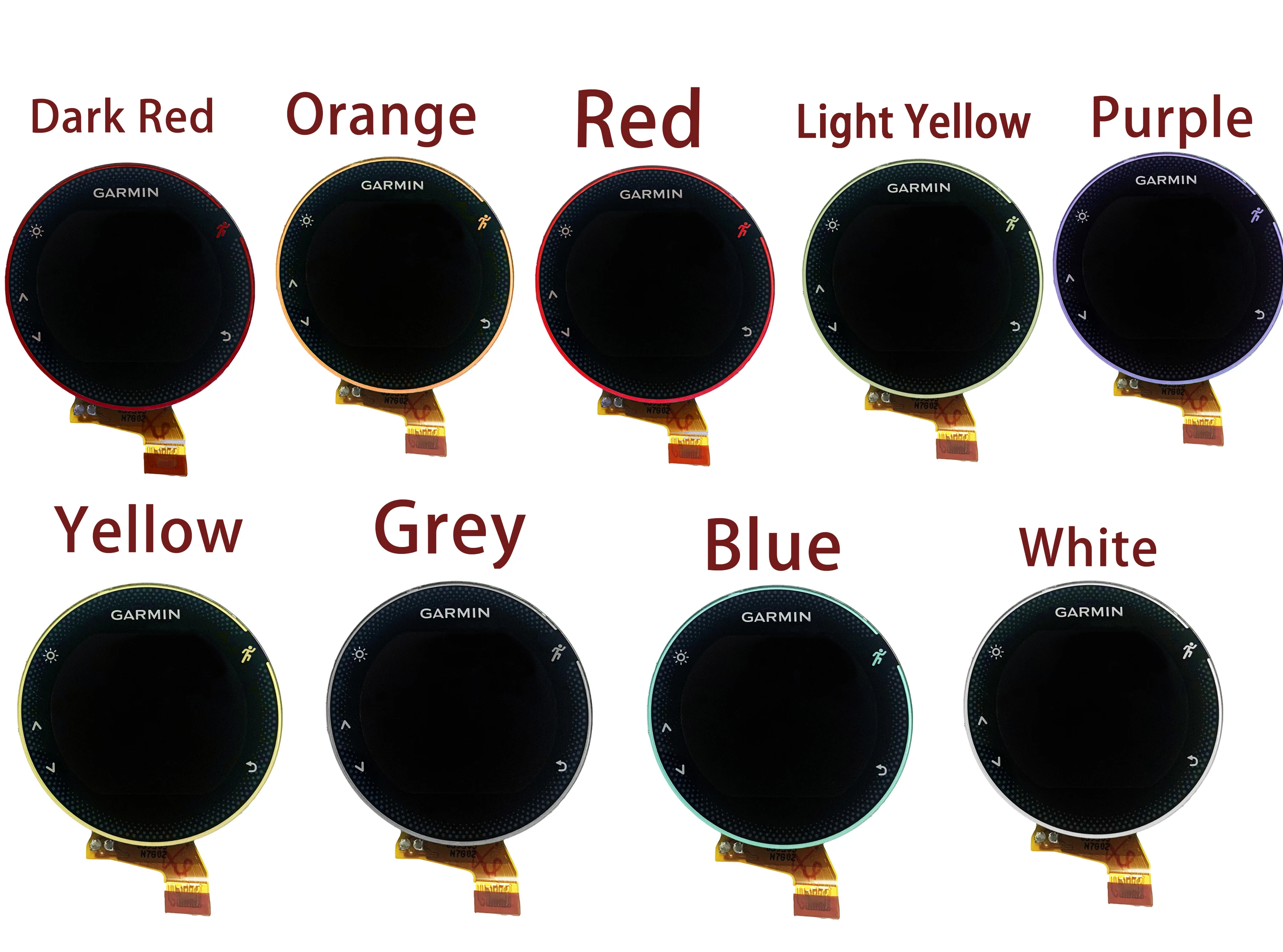 

For Garmin Forerunner 235 Forerunner 230 235J lcd screen with glass display compelet panel GPS smart repair replacement