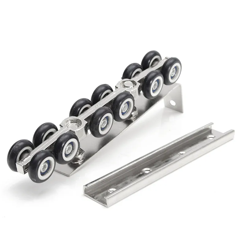 1 пар/уп. цинковый сплав раздвижные деревянные двери шкаф аппаратный комплект