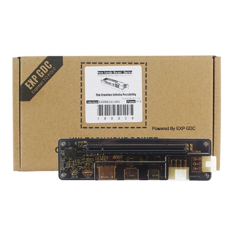 PCI-E EXP внешняя видеокарта ноутбука док-станция для видеокарты (интерфейс Expresscard) |