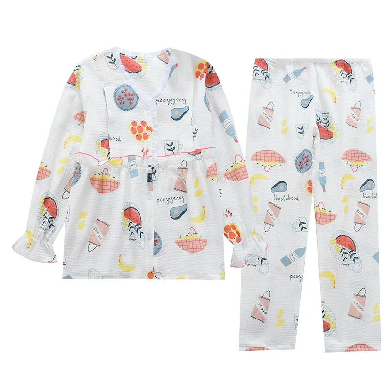 Сезон весна лето Тонкая марля Домашний сервис Послеродовой хлопок Zoubu Костюмы