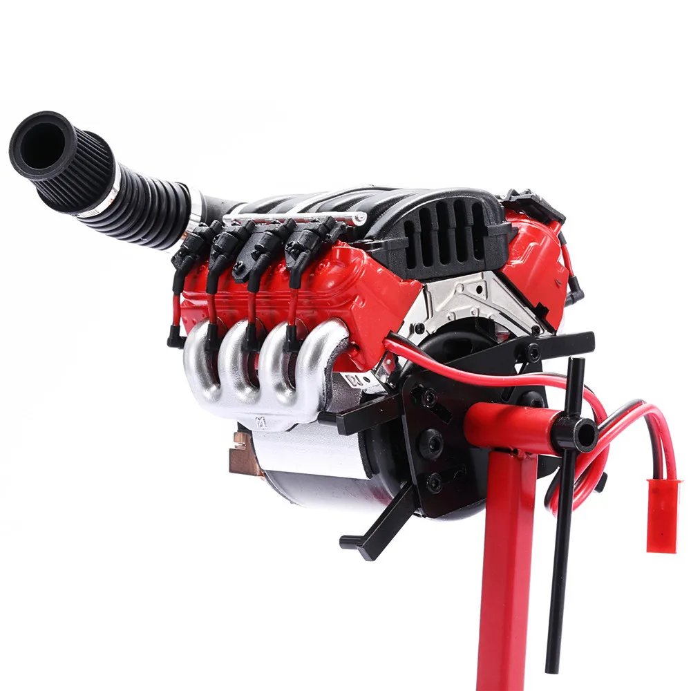 1 комплект V8 рабочий стенд двигателя для 1/10 V8 масштабный двигатель(Z-S1043) Tamiya трактор TRX4 Denferder G500 RC запчасти для автомобилей Инструменты