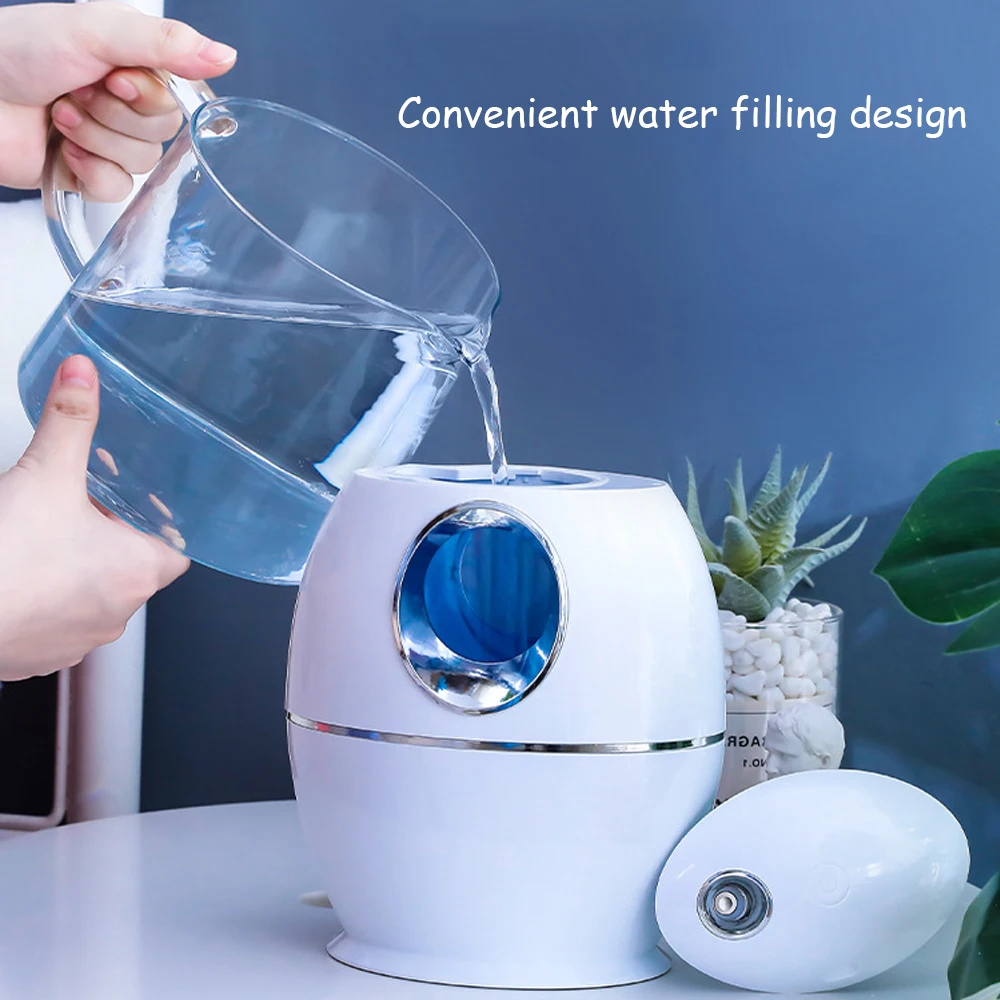 

800ML Ultrasonic Humidifier Air Humidificador Aroma Essential Oil Diffuser Air Fresher Fogger with LED Light for Home Office