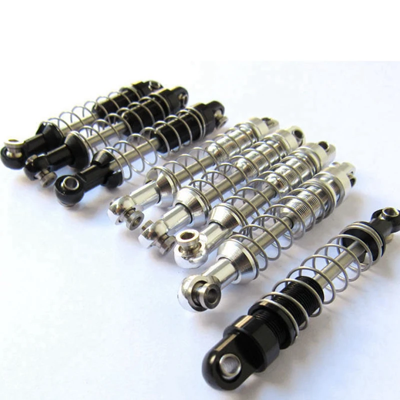 

4Pcs Shock Absorber Damper with Extender for WPL C14 C24 MN D90 & 1set Transmission Gearbox 370 Motor with Drive Shaft