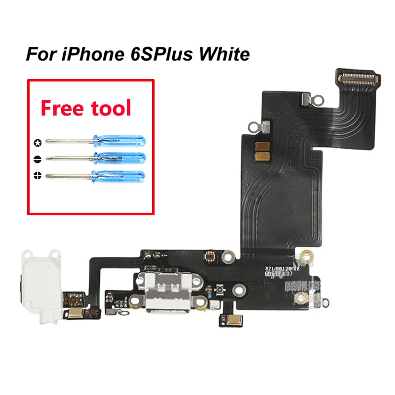 Зарядка через usb разъем док станции с гибким кабелем для iPhone 6S Plus 6splus USB Зарядное