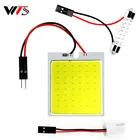 2 шт. 168 W5W купольная лампа C10W C5W светодиодный гирлянда из початков 31 мм 36 мм39 мм4142 мм белые лампы автомобилей номерного знака Интерьер Лампы для чтения