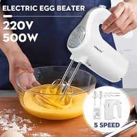 800500w electric hand mixer whisk egg beater cake baking home handheld small automatic mini cream food whisk blenders kitchen