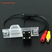 bigbigroad for chery cown 1 x1 wireless camera car rear view backup reversing ccd camera installed at license plate light