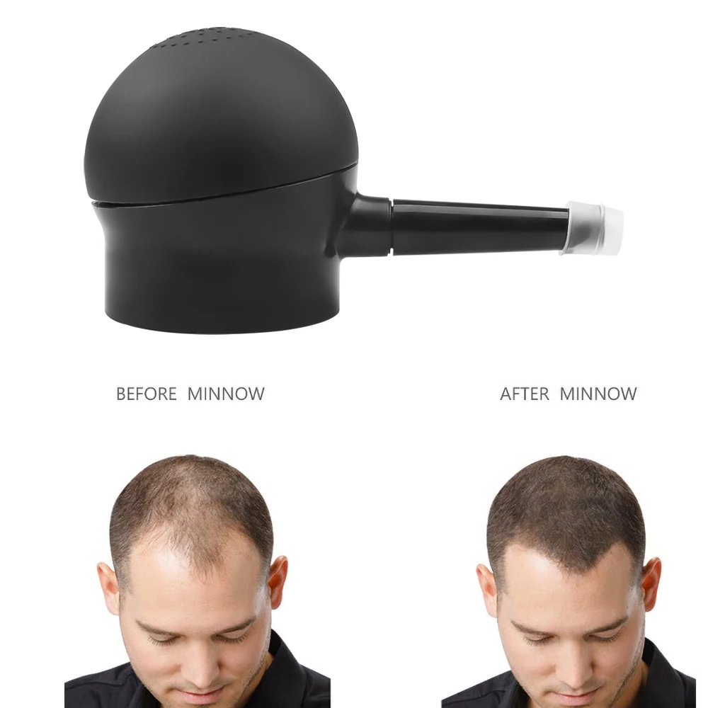 Распылитель для волос с кератином и волокнами специальный аппликатор выпадения