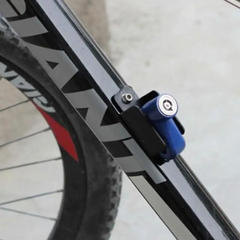 

Motorcycle disc brake lock motorcycle lock anti-theft lock new disc brake lock modified accessories with fixed bracket