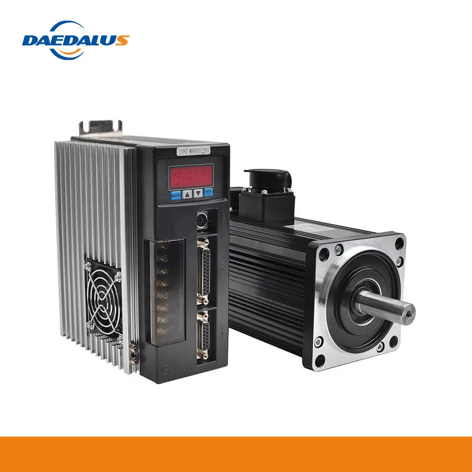 110ST M04030 AC серво двигатель в комплекте 220V 1.2KW Серводвигатель 4N.M 30A привод 3 метра