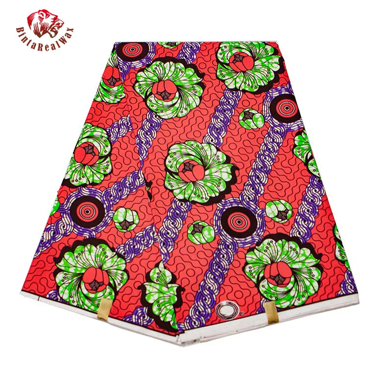 Африка Анкара полиэстер ткань набойки Вышивание стеганые ткани для пэчворка