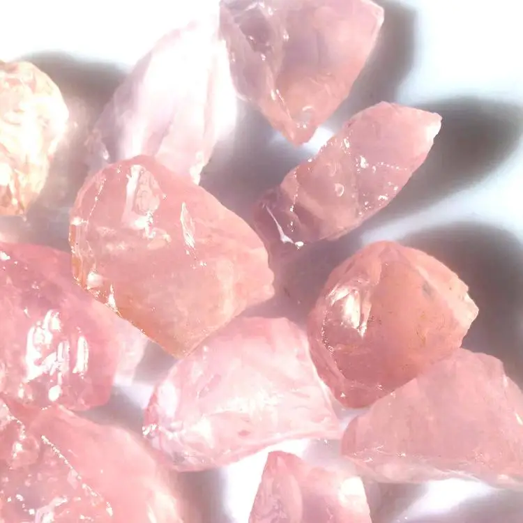 

1000g 3-5cm natural rose quartz crystal rock mineral specimen healing can be used for aquarium stone home decoration crafts