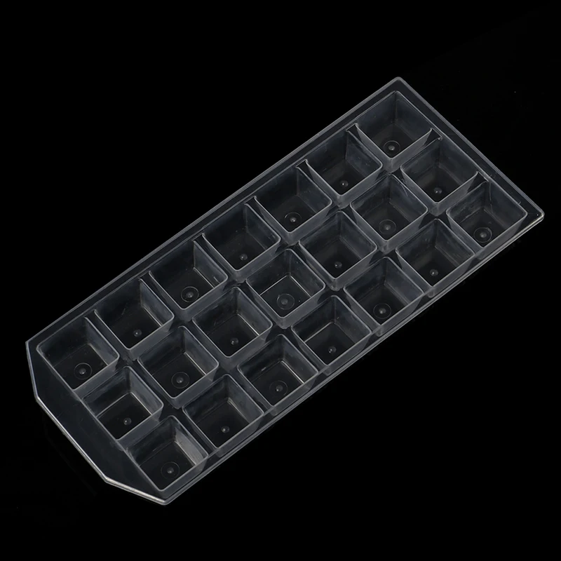 Высококачественная утолщенная Пластиковая форма для льда с 21 ячейкой