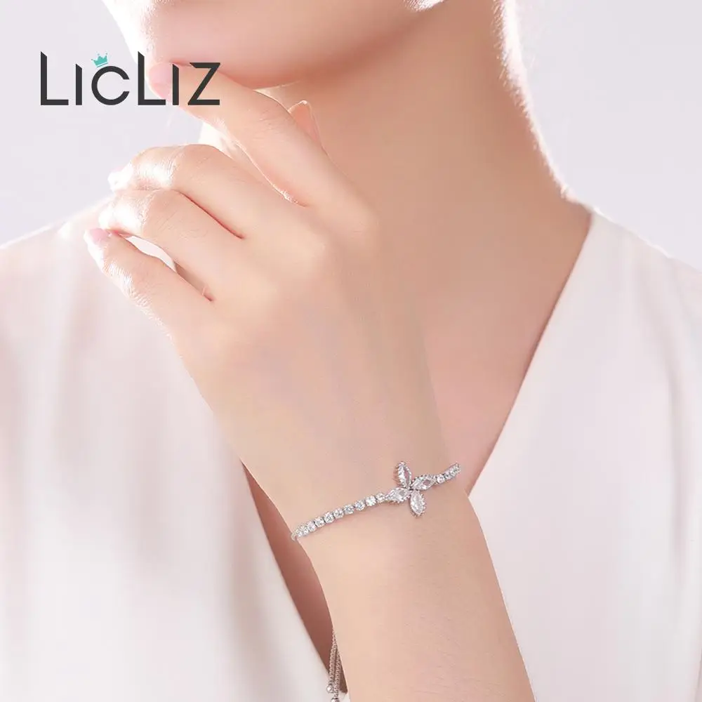 Модные уникальные регулируемые браслеты LicLiz с подвесками-крестиками и вихревым
