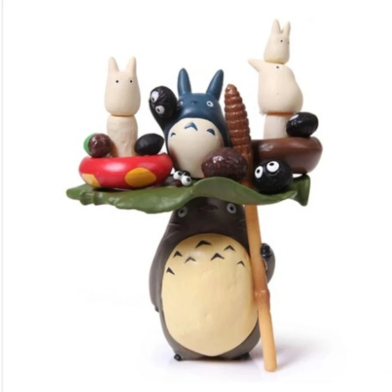 

Japan Anime Cartoon Miyazaki Hayao My Neighbor Totoro Figures Folding le PVC Figure Toy Set with Original Box Kids Gift