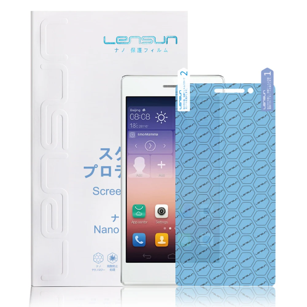 LENSUN взрывозащищенный нано экран протектор для Huawei Y7/Y7 Prime|Защитные стёкла и