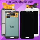 Catteny продвижение для Samsung Galaxy S5 G900F ЖК-дисплей I9600 дисплей с сенсорным дигитайзером в сборе G900 G900M Lcd + инструмент