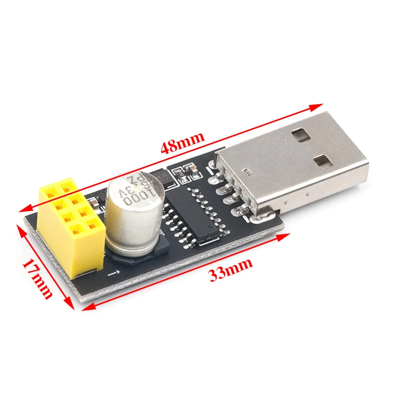 10 шт. ESP01 программатор адаптер UART GPIO0 ESP-01 Adaptaterr ESP8266 CH340G USB к Серийный беспроводной