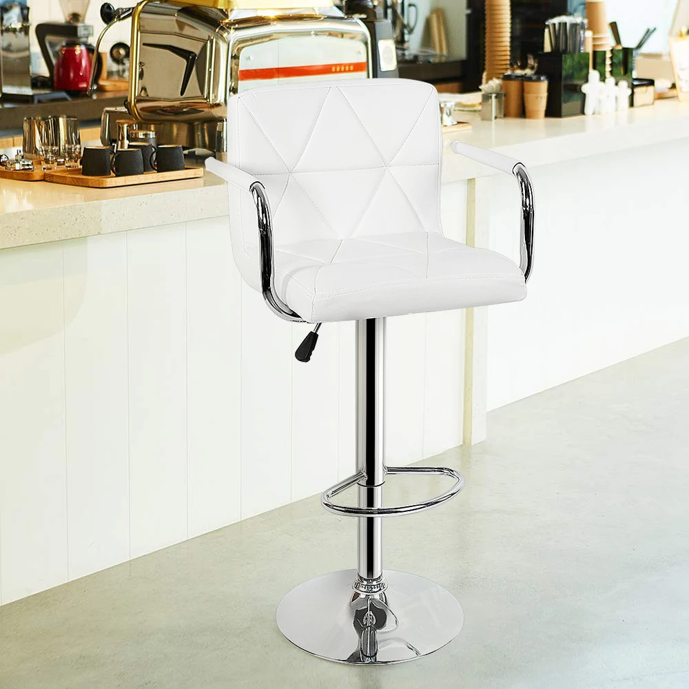 2 шт./компл. простой современный регулируемый кожаный барный стул с