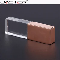 jaster real capacity crystal usb flash drive pendrive 8gb 16gb 32gb 64gb 128gb memory stick external storage free shipping