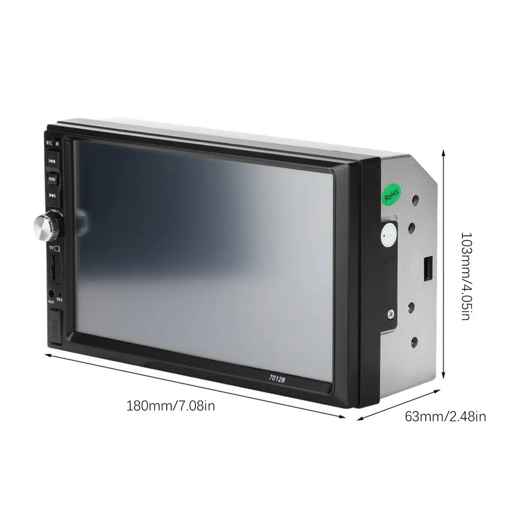 

7012B 7" Inch DOUBLE 2DIN Car MP5 Player BT Touch Screen Stereo Radio Multimedia player MP5 Player USB FM
