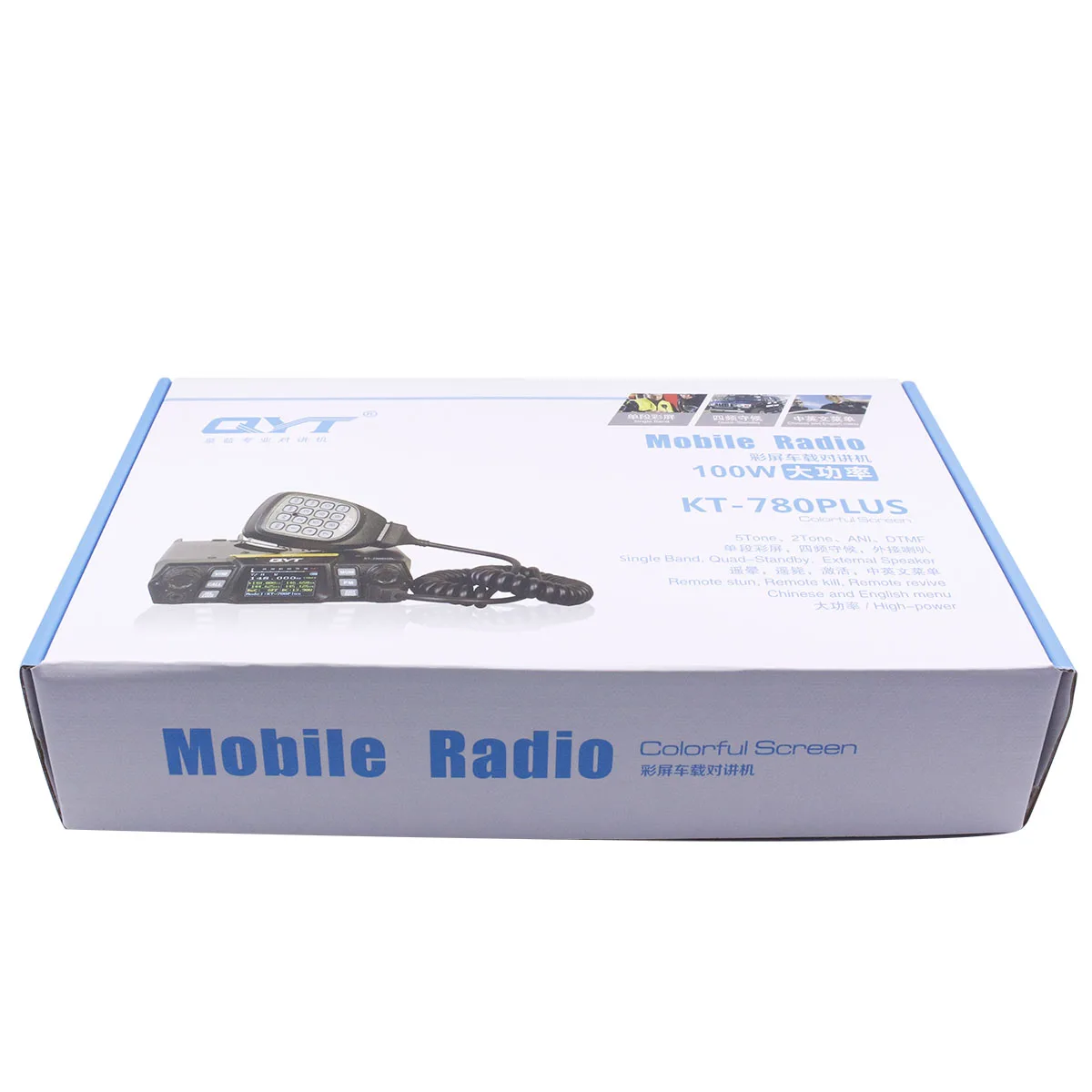 

QYT KT-780 Plus 100 Watts Powerful VHF 136-174mhz Ham Car Mobile Radio Transceiver KT780 200CH Long range Amateur