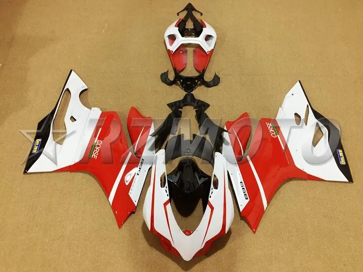 

Новинка комплекты обтекателей ABS для DUCATI 899 1199 S R Panigale 12 13 14 15 16 899R 1199R 899S 1199 S 2012-2016 под заказ красный белый