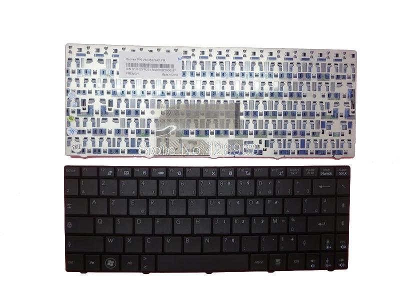 Клавиатура IT FR для MSI CR400 CR400X CR401 EX460 EX460X EX461 L2300 U200 U210 U210X U230 U250 X300 X340X X400X X410X X430 X610 |